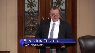 Tester Defends Health Care on the Senate Floor