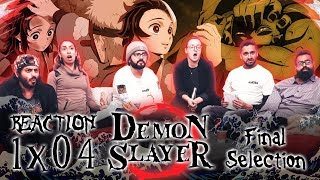 Demon Slayer - 1x4 Final Selection - Group Reaction