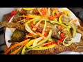 How To Make Jamaican Escovitch Fish Step By Step Recipe | Crispy Fried Fish