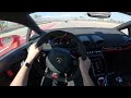 2023 lamborghini huracán tecnica pov track test