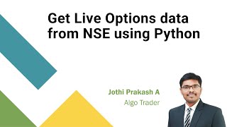 Get Live Options data from NSE using Python