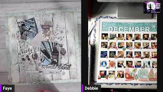 TWILIGHT CRAFTS || Live craft and chat to make a scrapbook layout