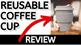 Reusable Coffee Cup (Seal Spill Stopper) Joe Cup Premium Organic Bamboo