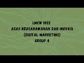 LMCW 1022 ASAS KEUSAHAWANAN DAN INOVASI (DIGITAL MARKETING)