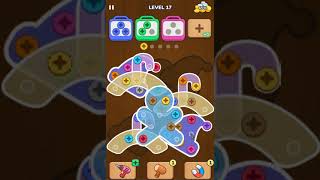 Woodle Screw Jam: Nuts \u0026 Bolts | Level 17 | Mobile Games