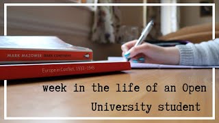 week in the life of an Open University student