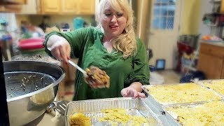 How to Cook 40 FREEZER MEALS for New Moms in ONE Evening!!