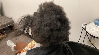 How to care for very thick hair |Shampooing thick natural hair