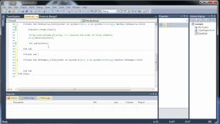 Visual Basic Tutorial 15 - Arrays as Parameters and Multi-Dimensional Arrays