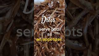 Most famous delicacy ng mga Filipino - Dilis