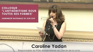 L'antisémitisme sous toutes ses formes,  Introduction par Caroline Yadan et Mario Stasi