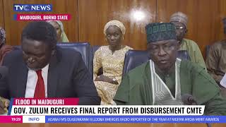 Governor Zulum Receives Final Report From Disbursement Cmte