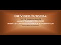 Part 18 - C# Tutorial - Namespaces.avi