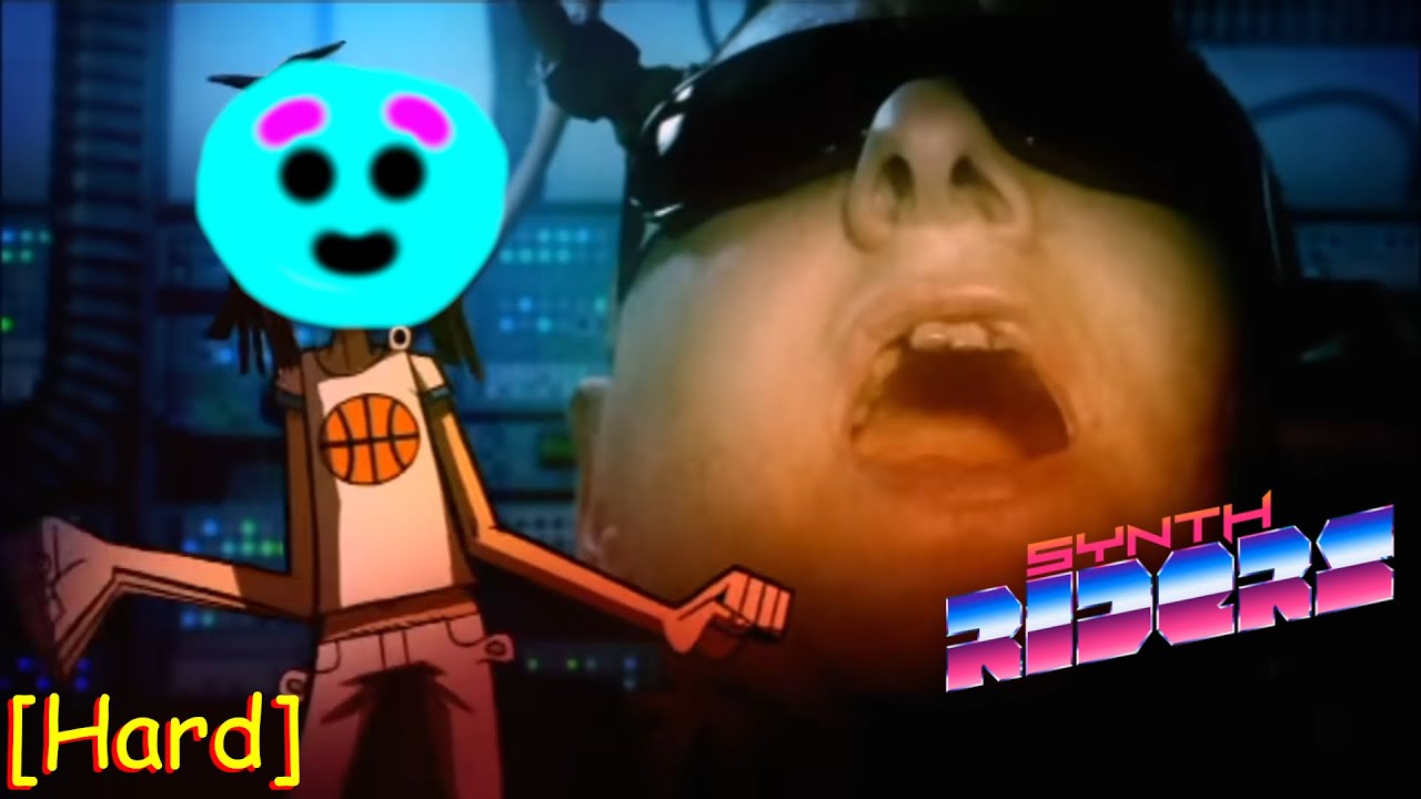 Synth Riders Gorillaz Dare Hard Youtube