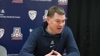 Arizona Basketball Press Conference - Tommy Lloyd