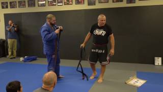 Gokor Ambaryan Receiving his black belt from Sensei Gokor Chivichyan