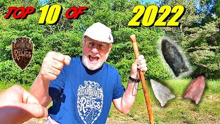 Arrowhead Hunting - Top Ten Most Incredible Artifact Finds Of 2022!