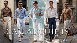 Best Casual Outfit Ideas For Men | Latest Men's Fashion 2024 | Summer Outfit Ideas For Men