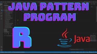 R print in star pattern | Star Pattern program Java | Alphabet Print | java pattern programs "R"