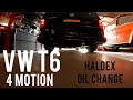 VW T6 4MOTION | Haldex Oil Change | California | Transporter | 4WD | AWD | Volkswagen | Vanlife