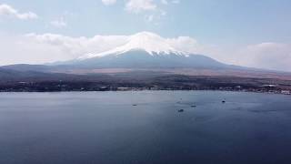 【Mavic mini】山中湖から望む富士山／Mt. Fuji from Lake Yamanaka