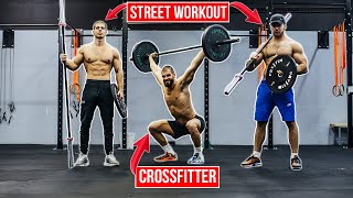 STREET WORKOUT tries CROSSFIT for the first time!