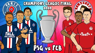 🏆PSG vs FCB Champions League Final 2020🏆 (Training Montage 1-0 Bayern Munich Paris St Germain)