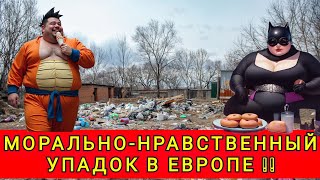 КУДА КАТИТСЯ ЕВРОПА ?? МОРАЛЬНЫЙ УПАДОК !!