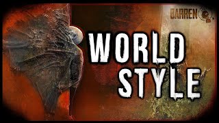 The World \u0026 style of BARREN | Worldbuilding a Post-apocalypse TTRPG