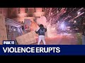Violence erupts at dueling UCLA protests