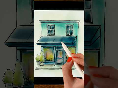 Watercolors on your iPad #procreate #procreatetutorial