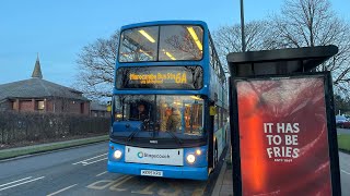 Beautiful Trident Kickdown | Stagecoach North West 18381 | MX55 KRU