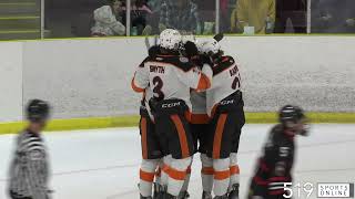 GOJHL - Sarnia Legionnaires vs Fort Erie Meteors