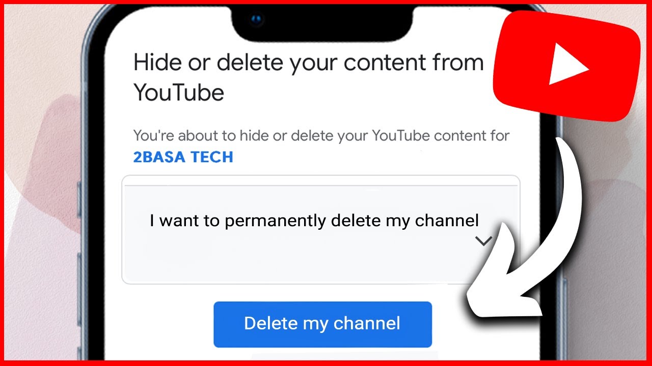 How To Delete Youtube Channel On Mobile 2024 Youtube How To Delete Youtube Channel On Mobile 2024 Youtube