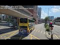 hong kong bus kmb v6b85 @ w4 九龍巴士 volvo b8l 高鐵 西九龍站 香港故宮文化博物館 循環線