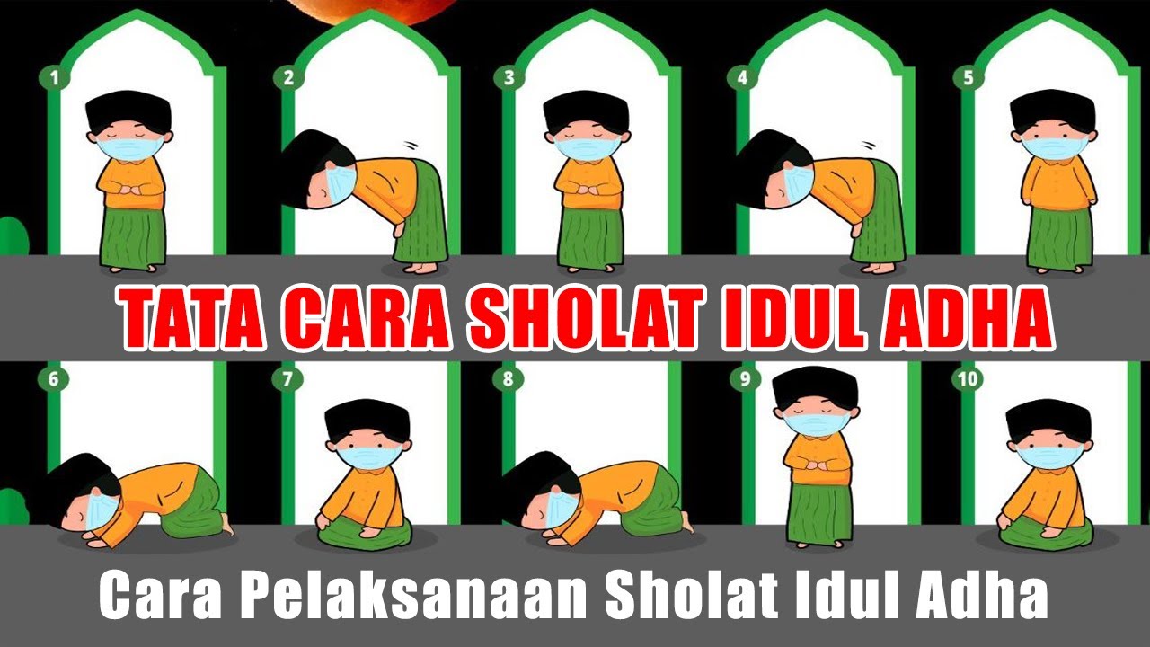 Tata Cara Pelaksanaan Sholat Idul Adha, Tutorial Shalat Idul Adha 2022 ...