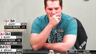 Bart Hanson Plays High Stakes $25-50 on Live at the Bike!