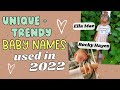 Unique & Trendy Baby Names Used in 2022 For Boys & Girls! Baby Name Ideas