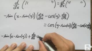 Implicit Differentiation - with Graphs - #2