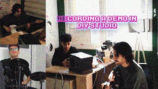 vlog 3. we made a demo in our DIY home studio