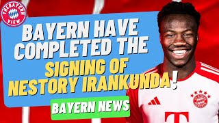 Bayern have completed the signing of Nestory Irankunda!! - Bayern Munich Transfer News