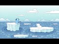 Dog - Bear Ocean Animation | Snow Fall movement |  Motion Media Solution