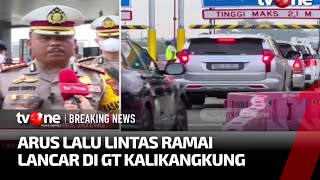 Kondisi Arus Lalu Lintas di GT Kalikangkung | tvOne