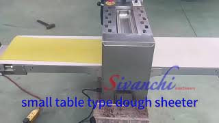 Puff pastry machine, small table dough sheeter#doughsheeter #puffpastry p