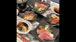 伊豆産の金目鯛しゃぶしゃぶ・煮付け・焼き魚などの郷土料理・金目鯛料理の団体様向けメニューです。日本テレビ「ヒルナンデス！」（はとバスツアー取材）でもテレビ紹介された人気メニューです。