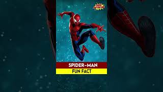 Spiderman Fun Fact | Marvel | Super Pop Culture | High BP TV  | #shorts #youtubeshorts #mcu