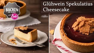 Glühwein-Spekulatius-Cheesecake | Backen mit Globus \u0026 Sally #94