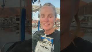 How to Apply Watco Teak Oil on Sailboat Brightwork