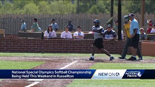 Teams from US, Canada compete in Special Olympics softball championship in Pennsylvania