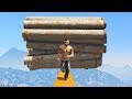 WORLD'S MOST IMPOSSIBLE OBSTACLE TIGHROPE DEATHRUN! (GTA 5 Funny Moments)